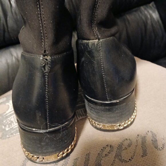 Michael Kors Tall Leather Riding Boots - Picture 11 of 11